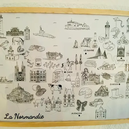 Nyaraló Les Petits Pecheurs Classe 3 Etoiles Houlgate